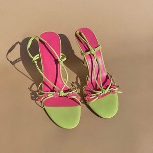 SOLD Tommy Hilfiger Y2K Fairy Floral sandal heels